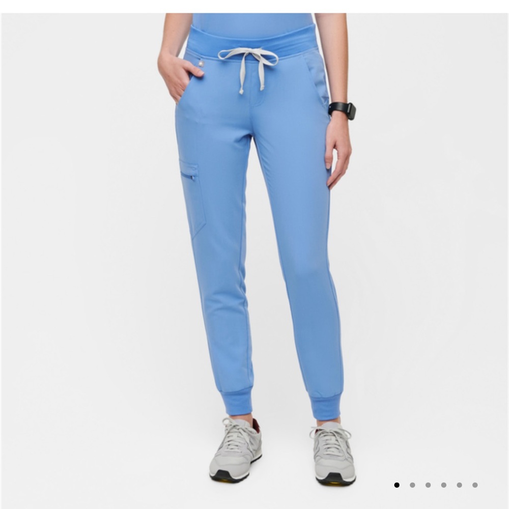 Figs Zamora Jogger Scrub Pants size xs ceil blue